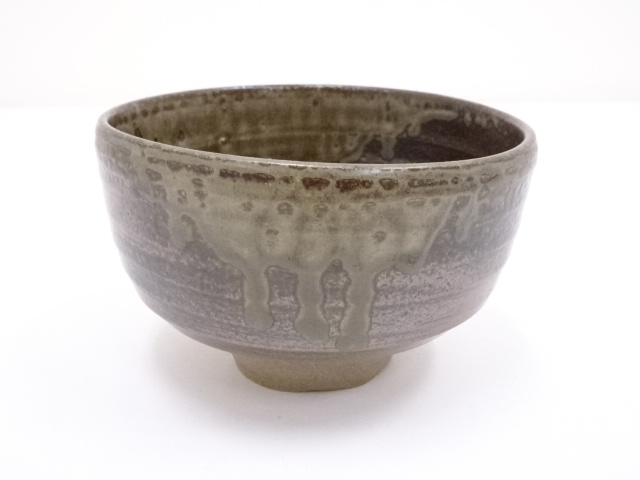 丹彩造　鉄釉茶碗